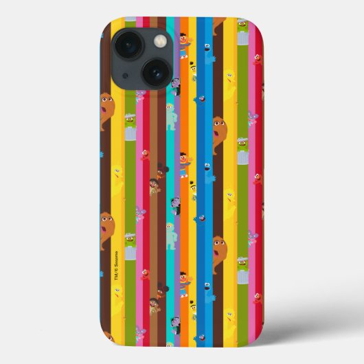 Samenkomend stripe-patroon Case-Mate iPhone case (Achterkant)