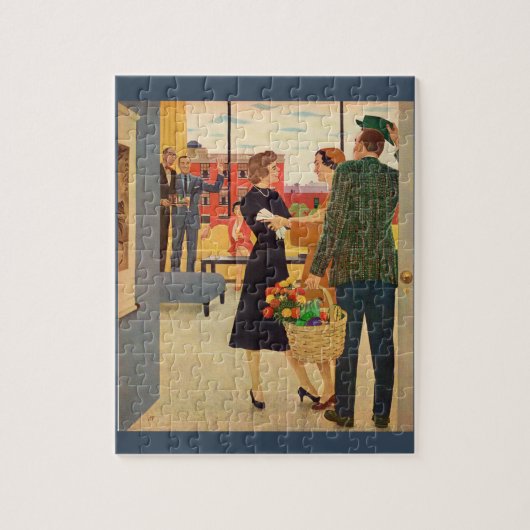 Samenkomst bij de Cibulskis Legpuzzel (Verticaal)