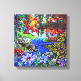 Samenleven  canvas afdruk