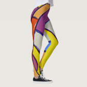 Samenstelling #14 door Michael Moffa Leggings (Rechts)