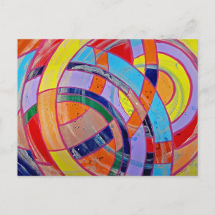 Samenstelling #15 door Michael Moffa Briefkaart