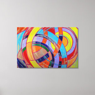 Samenstelling #15 door Michael Moffa Canvas Afdruk