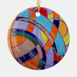 Samenstelling #15 door Michael Moffa Keramisch Ornament
