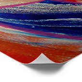 Samenstelling #15 door Michael Moffa Poster (Hoek)