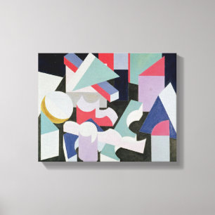 Samenstelling, 1927 canvas afdruk