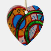 Samenstelling #20A door Michael Moffa Keramisch Ornament (Rechts)