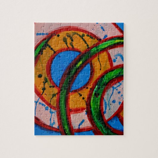 Samenstelling #20A door Michael Moffa Legpuzzel (Verticaal)