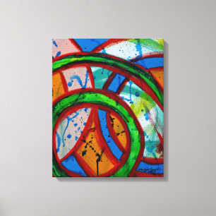 Samenstelling #20B door Michael Moffa Canvas Afdruk