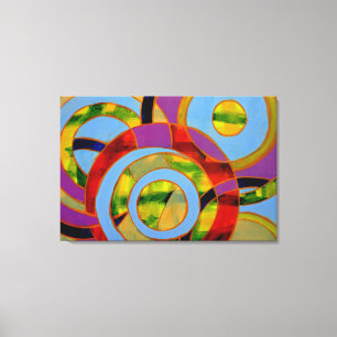 Samenstelling #21 door Michael Moffa Canvas Afdruk