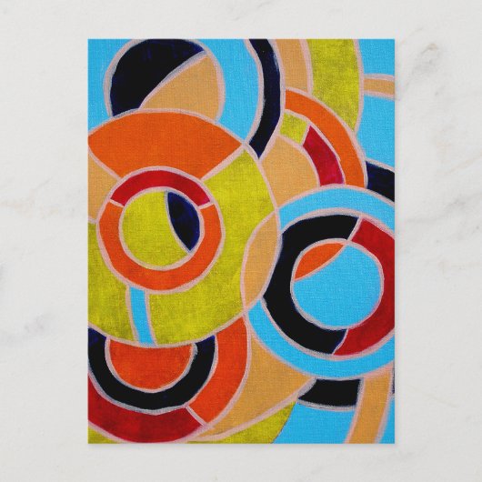 Samenstelling #22 door Michael Moffa Briefkaart (Voorkant)