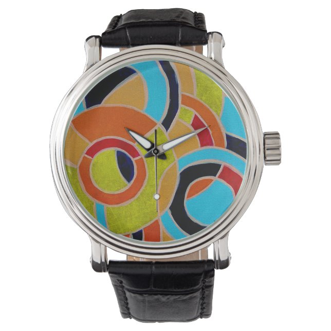 Samenstelling #22 door Michael Moffa Horloge (Voorkant)