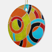 Samenstelling #22 door Michael Moffa Keramisch Ornament (Links)