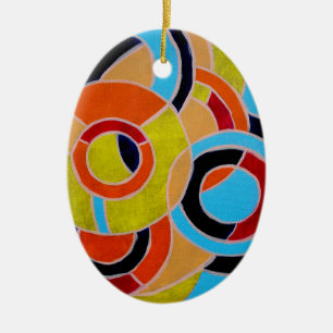Samenstelling #22 door Michael Moffa Keramisch Ornament