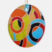 Samenstelling #22 door Michael Moffa Keramisch Ornament (Links)