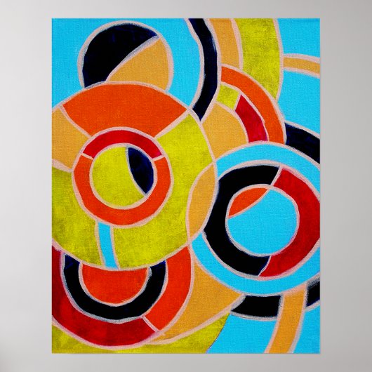 Samenstelling #22 door Michael Moffa Poster (Voorkant)