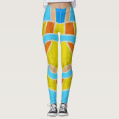 Samenstelling #23 door Michael Moffa Leggings (Voorkant)