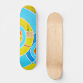 Samenstelling #23A door Michael Moffa Skateboard (Voorkant)