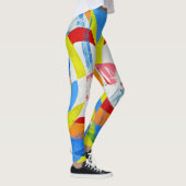 Samenstelling #2 door Michael Moffa Leggings (Rechts)