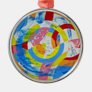 Samenstelling #2 door Michael Moffa Metalen Ornament