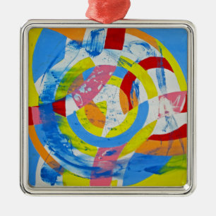 Samenstelling #2 door Michael Moffa Metalen Ornament