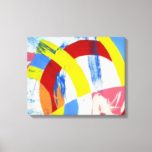 Samenstelling #2A door Michael Moffa Canvas Afdruk (Voorkant)