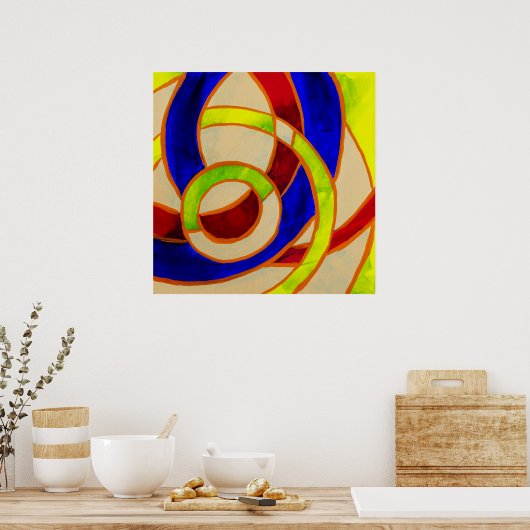 Samenstelling #31 van Michael Moffa Poster (Keuken)