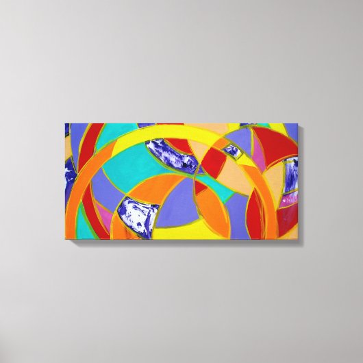 Samenstelling #5 door Michael Moffa Canvas Afdruk (Voorkant)