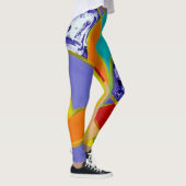 Samenstelling #5 door Michael Moffa Leggings (Rechts)