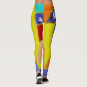 Samenstelling #5 door Michael Moffa Leggings (Achterkant)