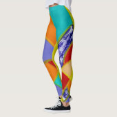 Samenstelling #5 door Michael Moffa Leggings (Links)