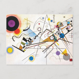 Samenstelling 8   Kandinsky   Briefkaart