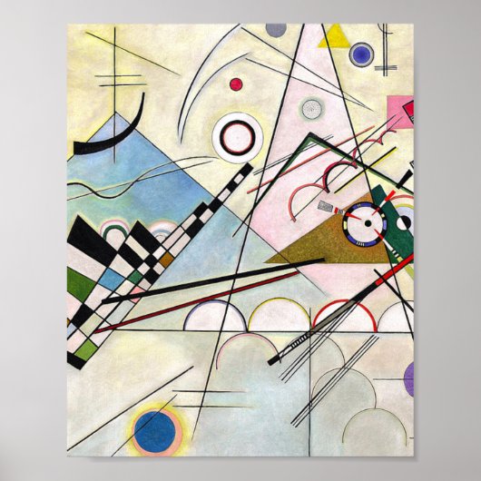 Samenstelling 8 Wassily Kandinsky Poster (Voorkant)