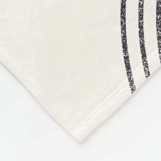 Samenstelling abstracte cirkels fleece deken (Hoek)