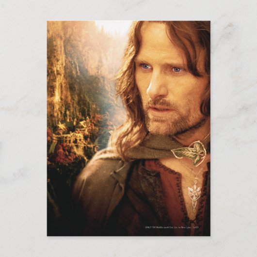 Samenstelling Aragorn en Rivendell Briefkaart (Voorkant)