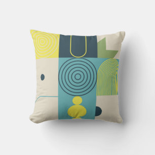 Samenstelling Bauhaus, met abstracte ele Kussen