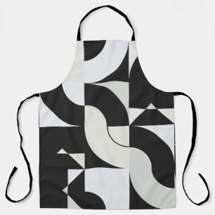 Samenstelling Bauhaus, met abstracte ele Schort