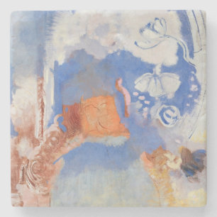 Samenstelling, c.1900 (olie op canvas) stenen onderzetter