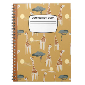 Samenstelling Giraffe Notitieboek