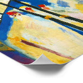Samenstelling IV door Vassily Kandinsky Poster (Hoek)
