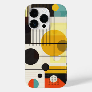 Samenstelling kleurrijke geometrische vormen Case-Mate iPhone 14 pro hoesje