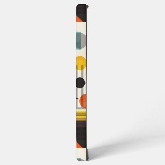 Samenstelling kleurrijke geometrische vormen samsung galaxy hoesje (Linkerkant)