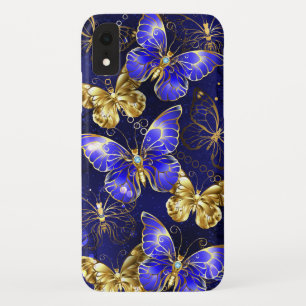 Samenstelling met sapphire Butterflies iPhone XR Hoesje