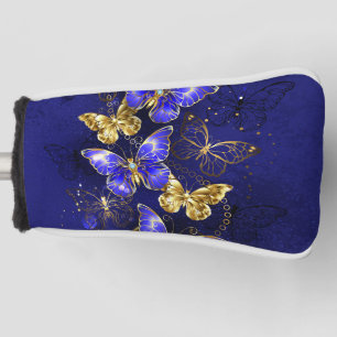 Samenstelling met sapphire Butterflies Golfheadcover