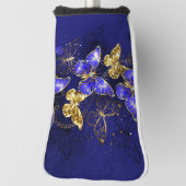 Samenstelling met sapphire Butterflies Golfheadcover (Draai 90)