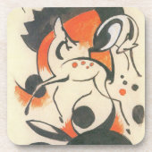 Samenstelling met Two Deer door Franz Marc Drankjes Onderzetter (Voorkant)