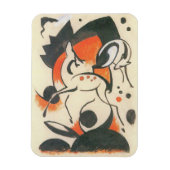 Samenstelling met Two Deer door Franz Marc Magneet (Verticaal)