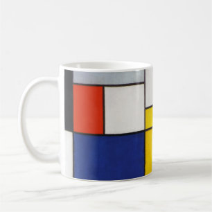 Samenstelling Mondriaan Koffiemok