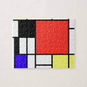 Samenstelling, Mondriaan Legpuzzel (Horizontaal)