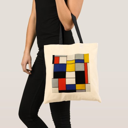 Samenstelling Mondriaan Tote Bag (Voorkant (product))