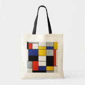 Samenstelling Mondriaan Tote Bag (Voorkant)